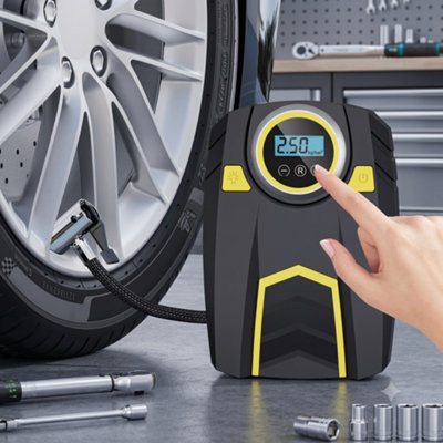  - 12V Electric Corded Car Tyre Inflator Air Compressor Pump 150 Psi Portable Tyre Pump