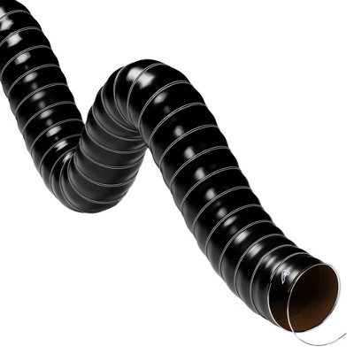 KIMISS Auto Luchtaanzuigbuis, 63mm 76mm Universele Auto Gemodificeerde Luchtinlaat Flexibele Expansie Pijp Ducting Plastic Slang(63mm