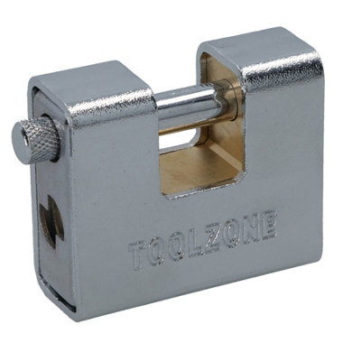 63mm Armoured Container Padlock Shutter Lock Security Solid Shed 3 Keys x 10