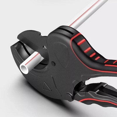 63mm Plastic Pipe Cutter 0-75mm Quick Ratchet Shears PVC PP PE Tube