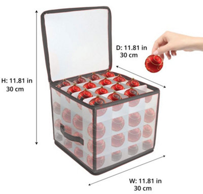 Christmas baubles storage bag shop