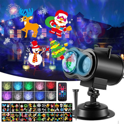 64 Patterns Christmas LED Moving Laser Projector Light