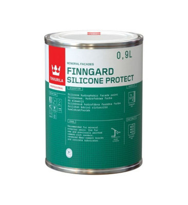 Tikkurila Finngard Silicone Protect Facade PaintSmooth Matt Masonry Paint1 Litre from B&Q