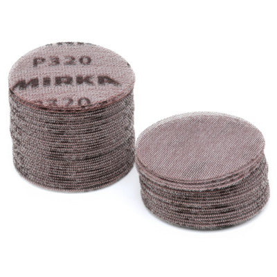 Mirka 55Mm Abranet Disc 120 Grit 50Pk Small