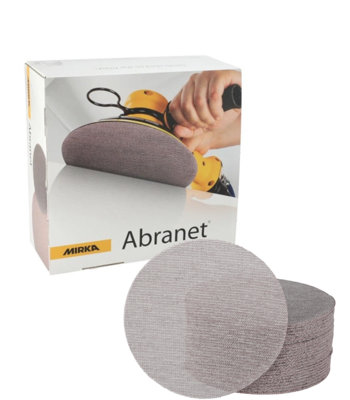 Mirka Abranet 175Mm Grip Discs 50 Pack - P240