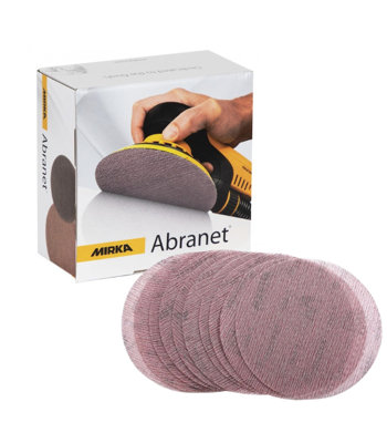 B&Q -  Abranet 125mm Discs 50 PackP150