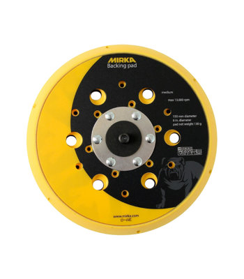 Mirka 150mm Backing Pad For Deros from B&Q