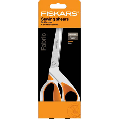 Fiskars 23Cm Razoredge Fabric Scissors Dressmaking And Craft Shears from B&Q