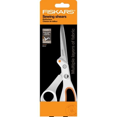 Fiskars Amplify Scissors Razor Edge Dressmaking Shears: 26 Cm/10.24 Inches from B&Q