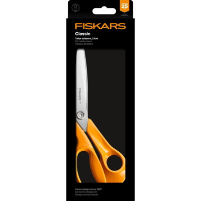 Fiskars 27Cm Tailors Scissors For Heavy Duty Fabrics,dressmaking And Quilting from B&Q