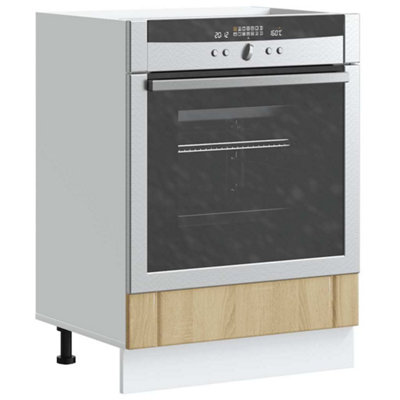 B&Q -  Oven Cabinet Lucca Sonoma Oak Engineered Wood