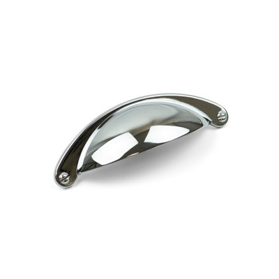 64mm Chrome Cup Cabinet Handle