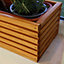 65cm Long Wooden Windowsill Planter - Natural