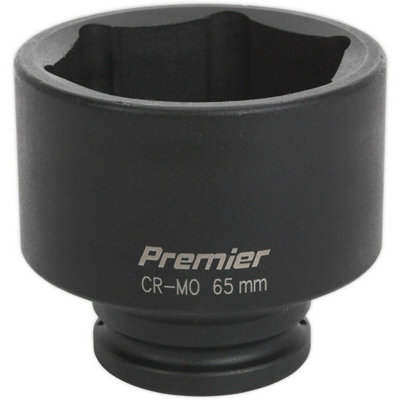 65mm Forged Chrome Moly Impact Socket - Durable 3/4 Inch Drive Tool