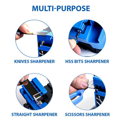 65W Sharpener Machine Multi Use Scissor Drill Bits Chisels Grinding Tools