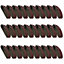 686mm x 50mm Durable Sanding Belts Medium 80 Grit Alu Oxide For Grinders 30pk