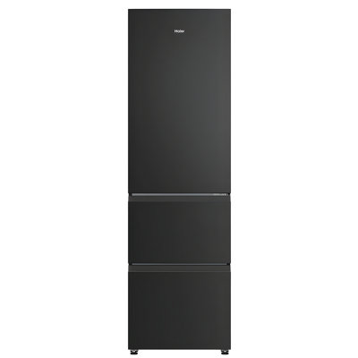 B&Q -  Htr3518EnmtkBlack Fridge Freezer303L Total No Frost