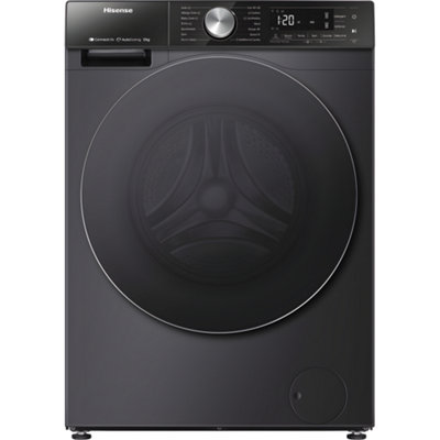 B&Q -  Wf5S1245BbBlack 12Kg Washing Machine1400 RpmA Energy