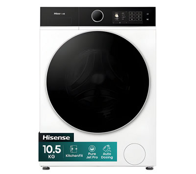 B&Q -  Wf5I1045BwqWhite 10.5Kg Washing Machine1400 RpmA Energy
