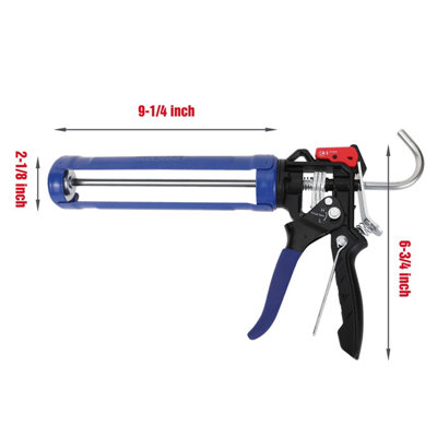 B&Q -  Blue Heavy Duty Caulking Gun 230mm