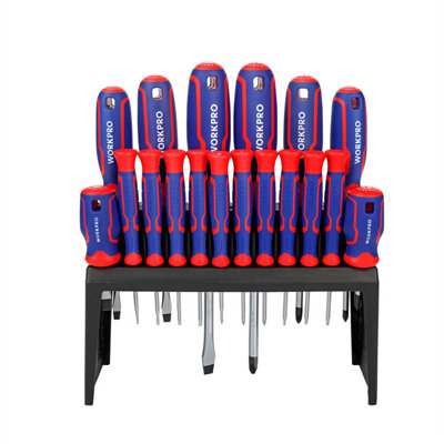 Workpro 18 Piece Cr-V Screwdriver Set from B&Q