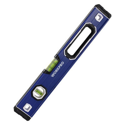 Workpro Heavy Duty Aluminium Spirit Level 400mm from B&Q