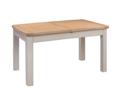 Buttercup Farm Bologna Painted Butterfly Extension Table (Extends To 200Cm)L90 X W140 X H76 CmOak from B&Q