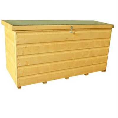 Shire Storage Box Shiplap Garden Storage Shed Approx 4 X 2 Feet from B&Q