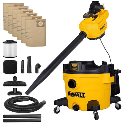 B&Q -  Dxv234Pa Workshop Wet & Dry Vacuum Blower 1080W 240V Dxv209P Leaf Blower