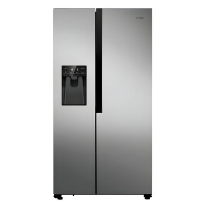 Teknix Thsbs1791InxSilver American Frost Free Fridge FreezerE Energy from B&Q