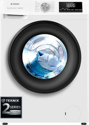 Teknix Tk2W714HwWhite 7Kg Washing Machine1400 RpmA Energy from B&Q