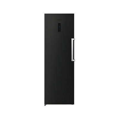 B&Q -  Th60TnfbixBlack Steel 274L Tall FreezerGarage SafeFrost FreeE Energy Rating