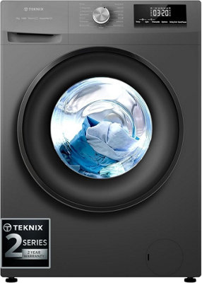 Teknix Tk2W814HsTitanium 8Kg Washing Machine1400 RpmA Energy from B&Q