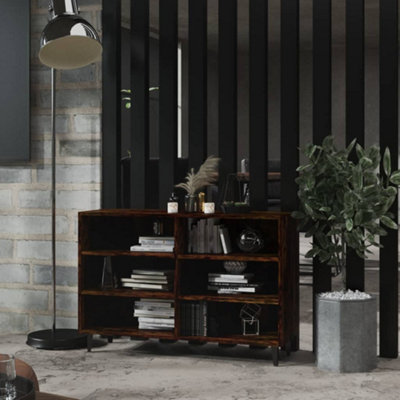 B&Q -  Sideboard Smoked Oak 103.5X35X70 Cm Engineered Wood