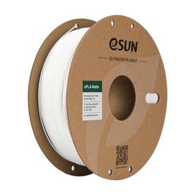 B&Q -  Pla-Matte Filament 1.75mm 1000G Milky White