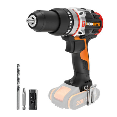 B&Q -  20V Brushless Cordless Hammer Drill (Bare Tool) Wx354.9