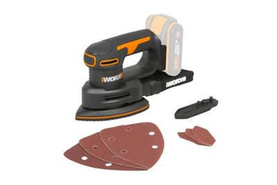 Worx 20V Detail Sander (Bare Tool) Wx822.9 from B&Q