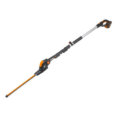 Worx 20V 45Cm Cordless Pole Hedge Trimmer Wg252E from B&Q