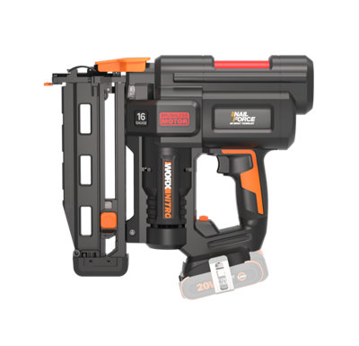 Worx 20V Cordless 16 Gauge Finish Nailer (Bare Tool) Wx841.9 from B&Q