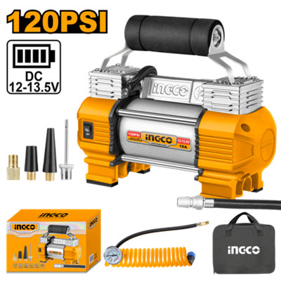 INGCO Auto Air Compressor 120PSI Max Air Flow 45L /min - Image 2