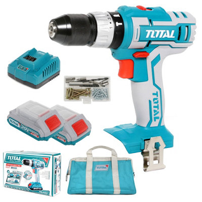 Total Tools Total Li-Ion 20V Impact Drill (With 2 X Batteries & Charger)Tidli2002 from B&Q