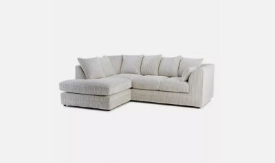  - Jumbo Cord Cream Left Hand Scatterback