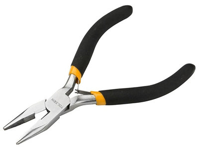 Tolsen Tools Plier Long Nose Mini 115mm from B&Q