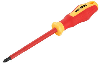 Tolsen Tools Screwdriver Vde Pz1X80 from B&Q