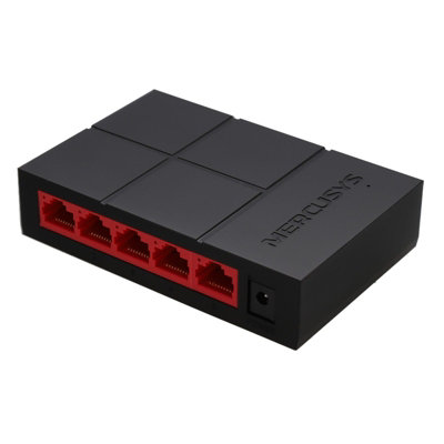 Kenable Mercusys 5 Port Gigabit Switch 1000Mbps Cat5E Cat6 Rj45 Ethernet Network Desktop from B&Q