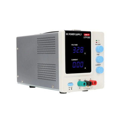 UNI Utp1303 Dc Power SupplyVariable Output Psu 32V 3A from B&Q