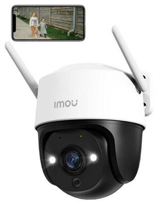 Imou 2 K Outdoor Security Camera With Ai Human / Vehicle Detecion360 Ptz Wifi Home Ip Cctv 30 M Color Night VisionAuto Motion from B&Q