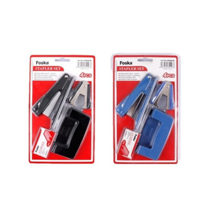 Set Of 4 Stapler Hole Punch Set from B&Q