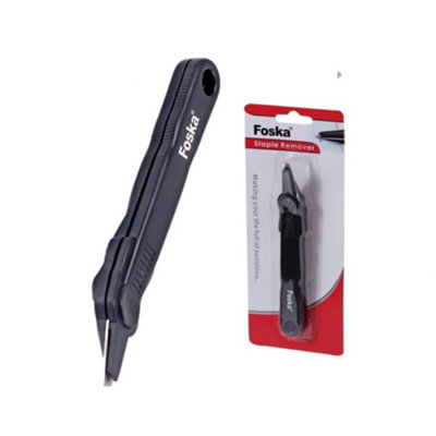 Foska Black Staple Remover 14Cm - Multi - Image 3