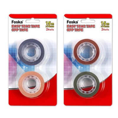 Pack Of 2 Color Opp Diy Decorative Tapes 15M from B&Q